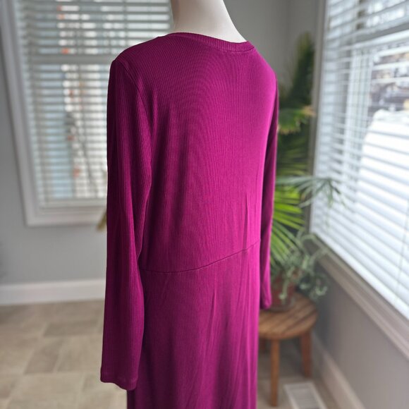 Cabi Any Day Dress in Fuschia Sz L LIKE NEW - Picture 6 of 13